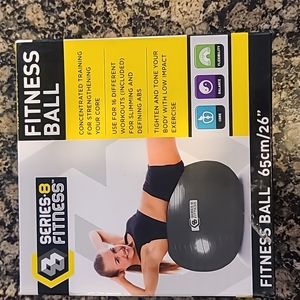 Fitness exercise ball